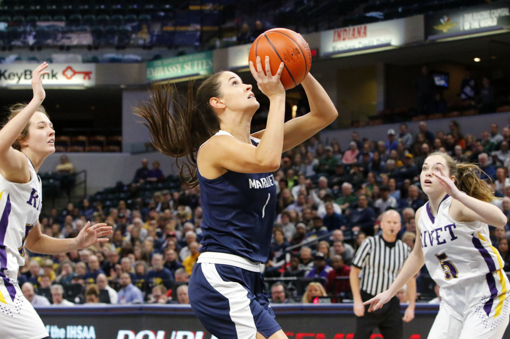 Gallery: Marquette Catholic vs. Vincennes Rivet in Class A championship